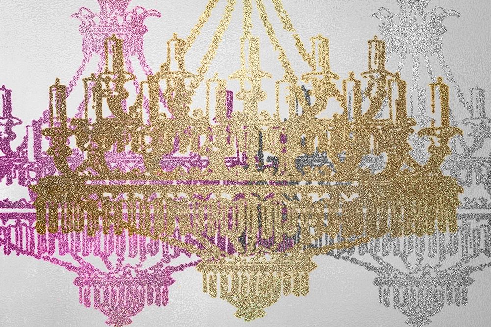Chandelier Trio art print by Kimberly Allen for $57.95 CAD