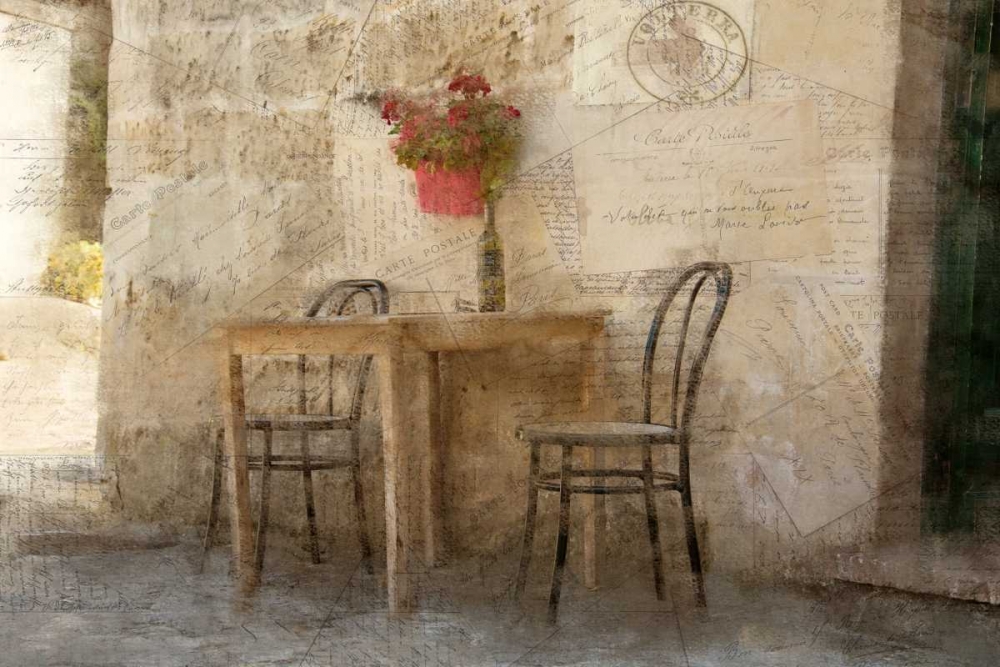 Sidewalk Cafe art print by Kimberly Allen for $57.95 CAD