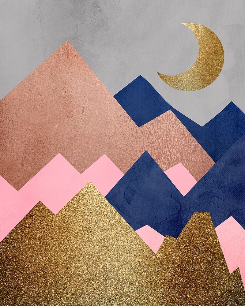 Mountain Range 2 art print by Kimberly Allen for $57.95 CAD