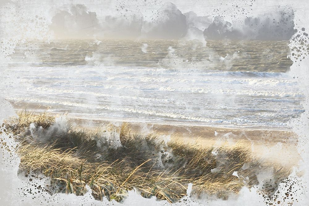 Beach Wave art print by Kimberly Allen for $57.95 CAD