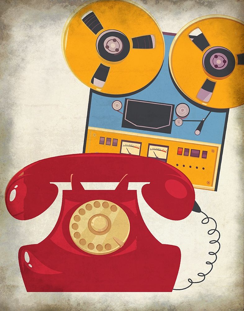 Retro 1 art print by Kimberly Allen for $57.95 CAD