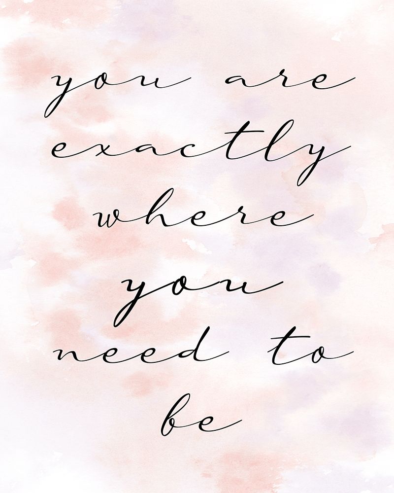 You are Exactly art print by Kimberly Allen for $57.95 CAD