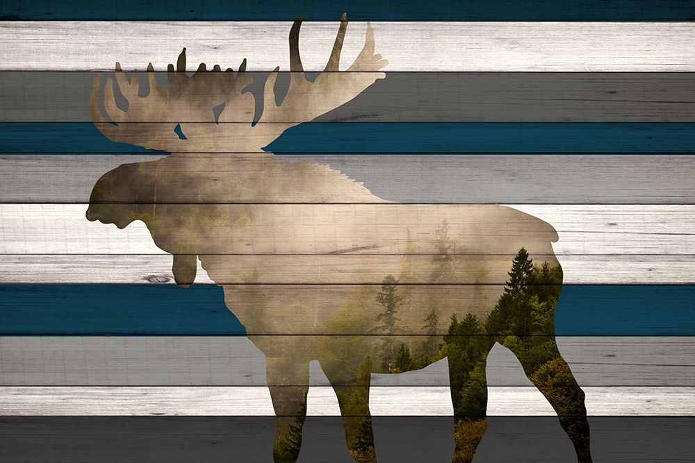 Moose Mountain Range art print by Kimberly Allen for $57.95 CAD