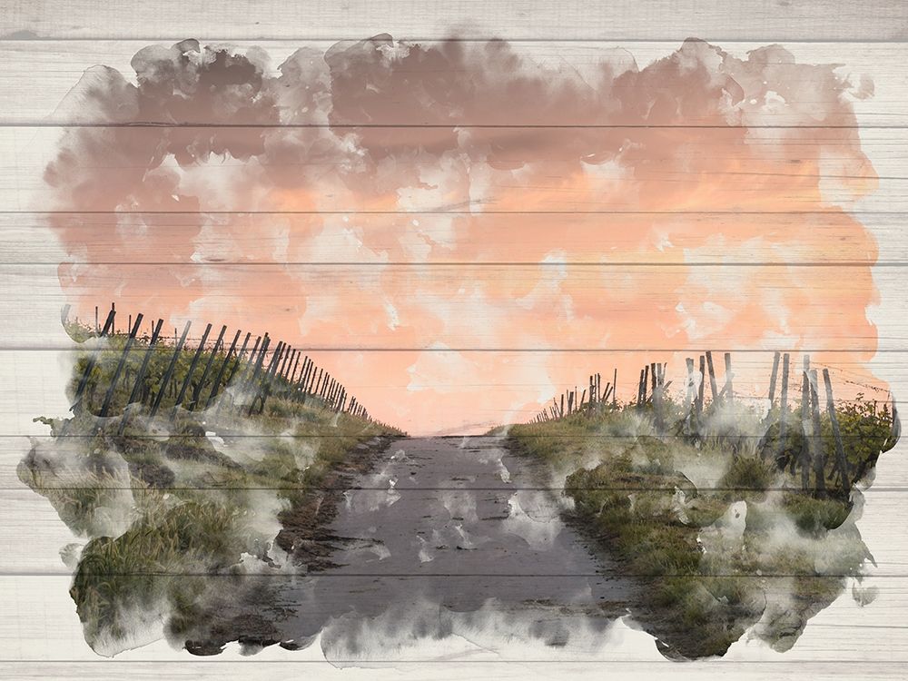 Countryside Sunset art print by Kimberly Allen for $57.95 CAD