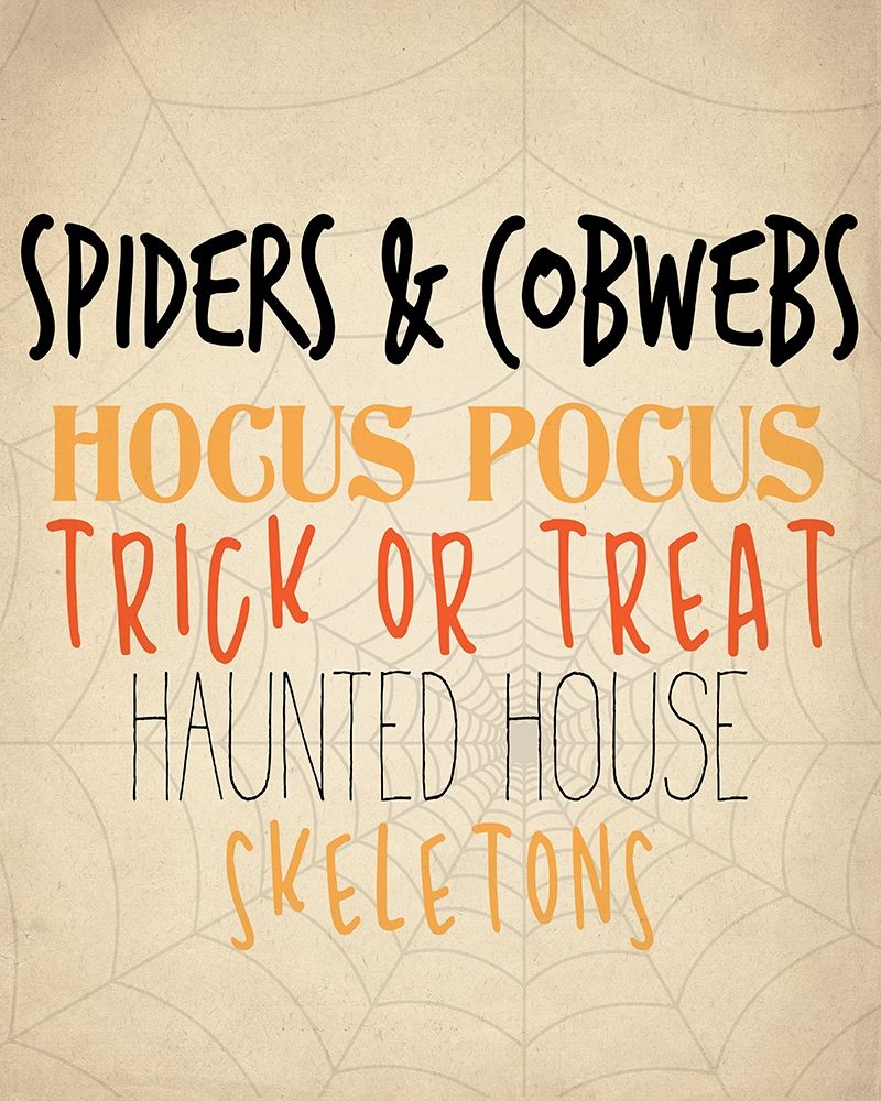 Spiders and Cobwebs art print by Kimberly Allen for $57.95 CAD