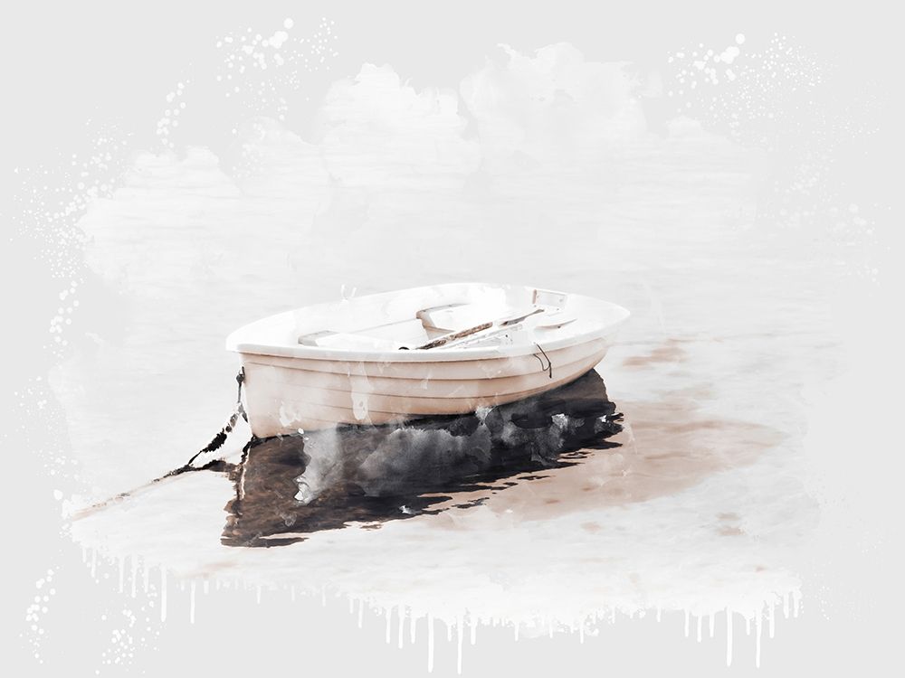 Row Boat art print by Kimberly Allen for $57.95 CAD