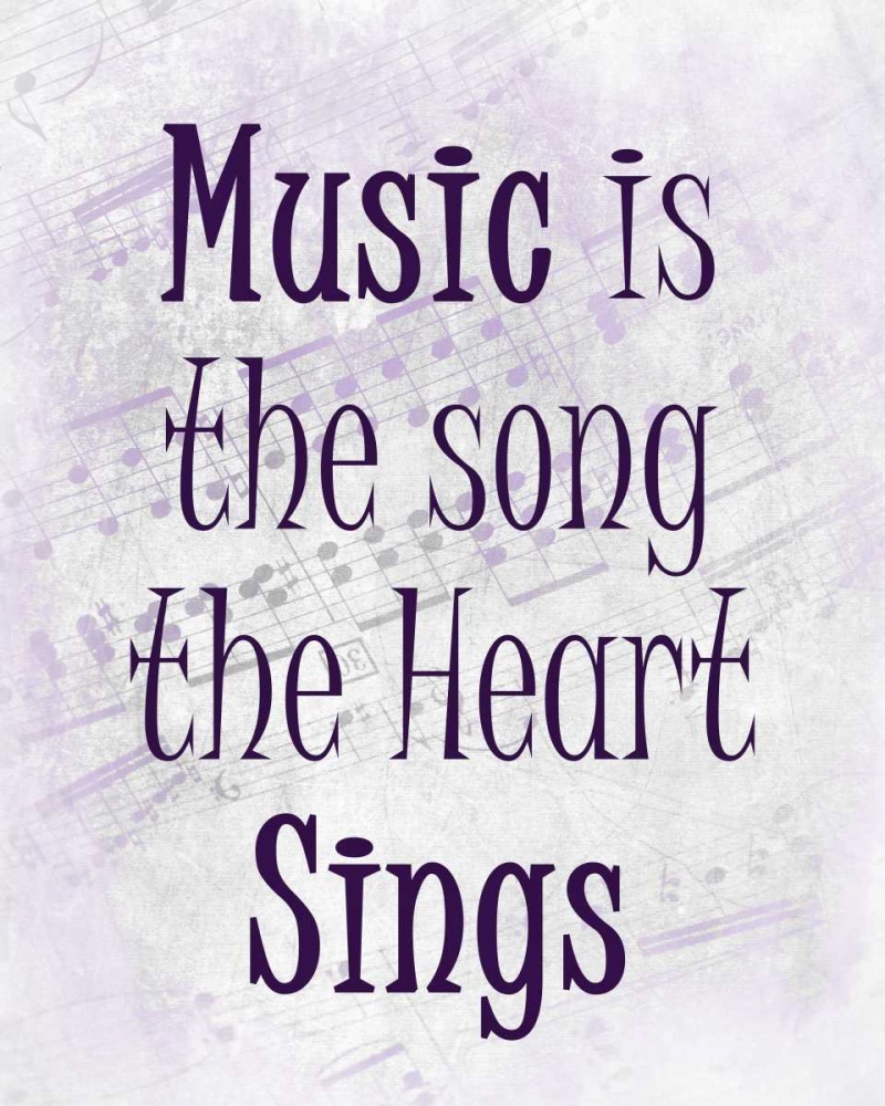 Music is the Song A art print by Kimberly Allen for $57.95 CAD