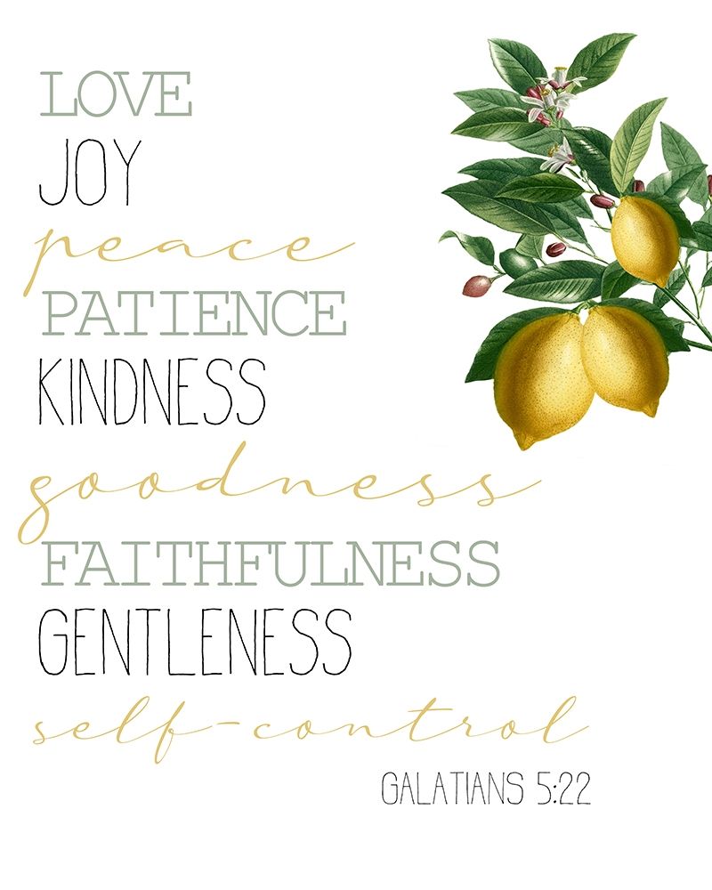 Fruits of the Spirit art print by Kimberly Allen for $57.95 CAD