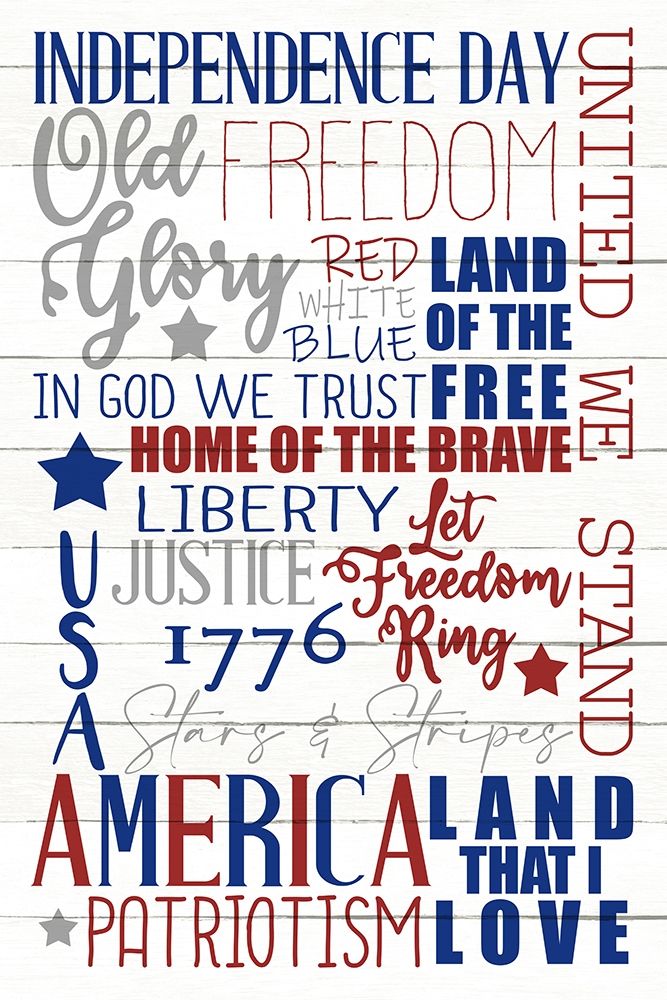 Independence Day art print by Kimberly Allen for $57.95 CAD