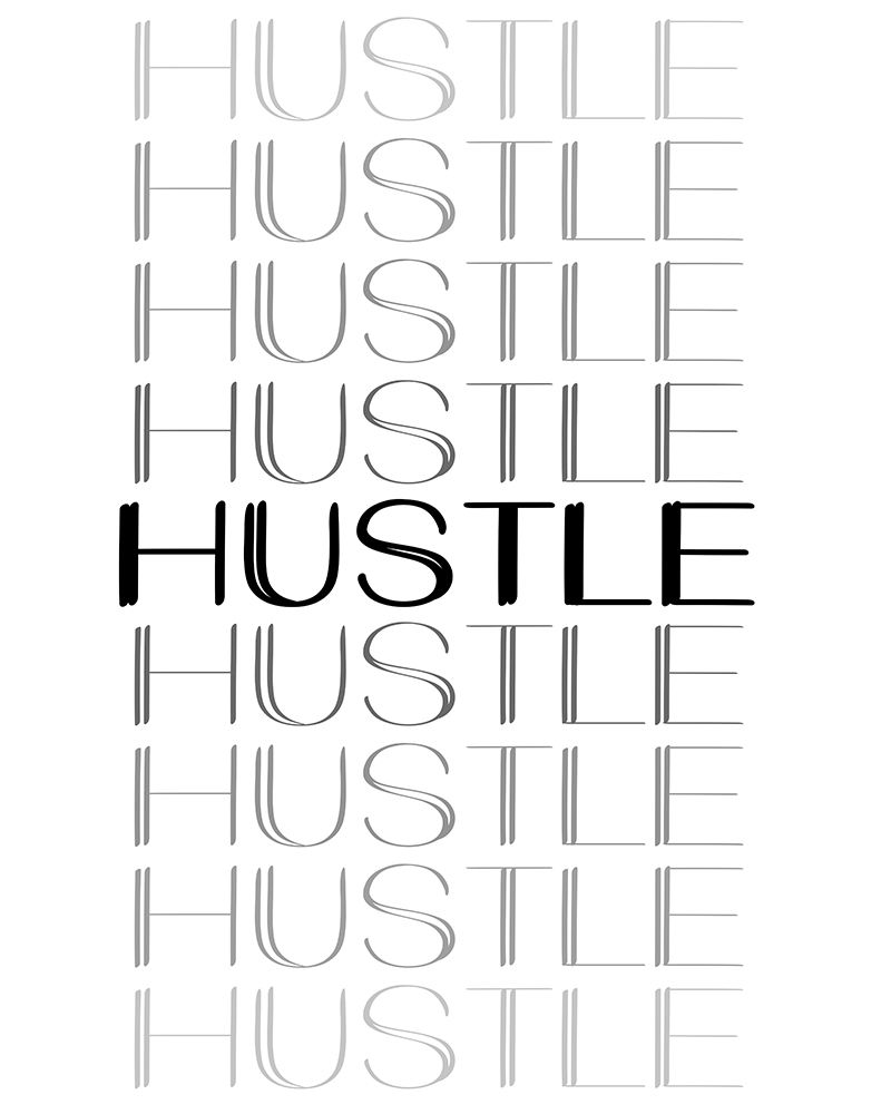 Hustle art print by Kimberly Allen for $57.95 CAD