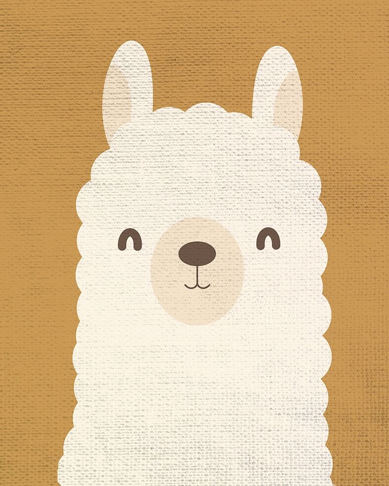 Llama Love 2 art print by Kimberly Allen for $57.95 CAD