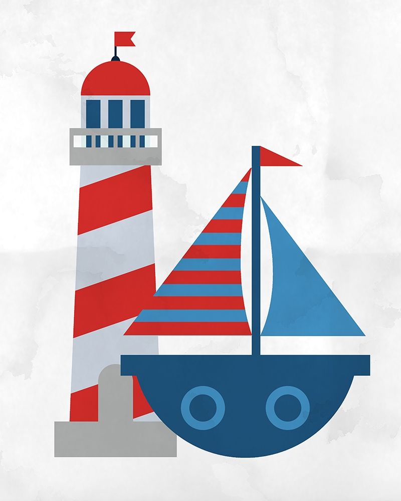 Sailing 1 art print by Kimberly Allen for $57.95 CAD