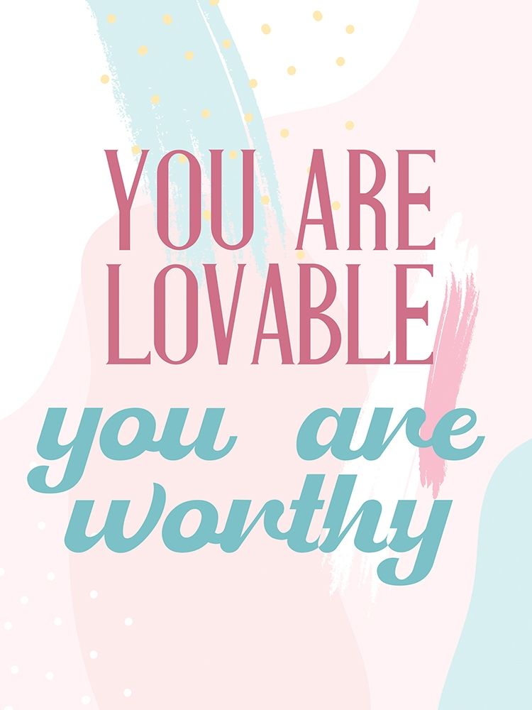 Positive Affirmations 1 art print by Kimberly Allen for $57.95 CAD