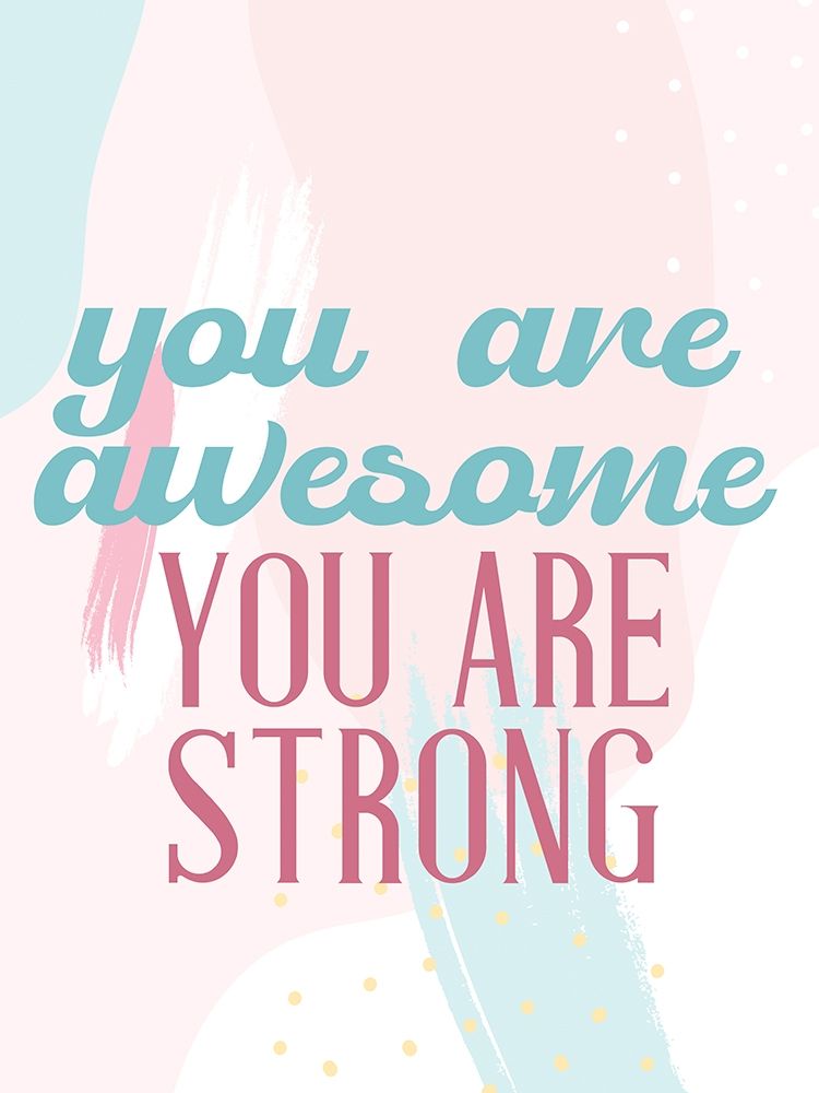 Positive Affirmations 2 art print by Kimberly Allen for $57.95 CAD