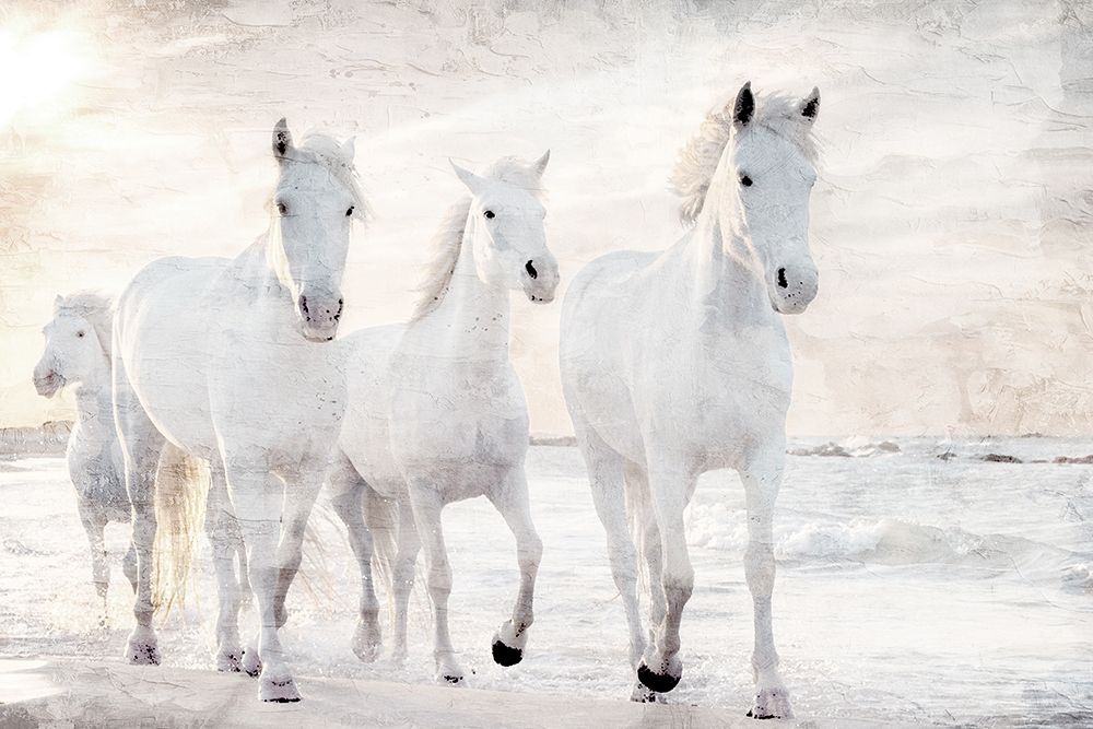 Beach Runners art print by Kimberly Allen for $57.95 CAD