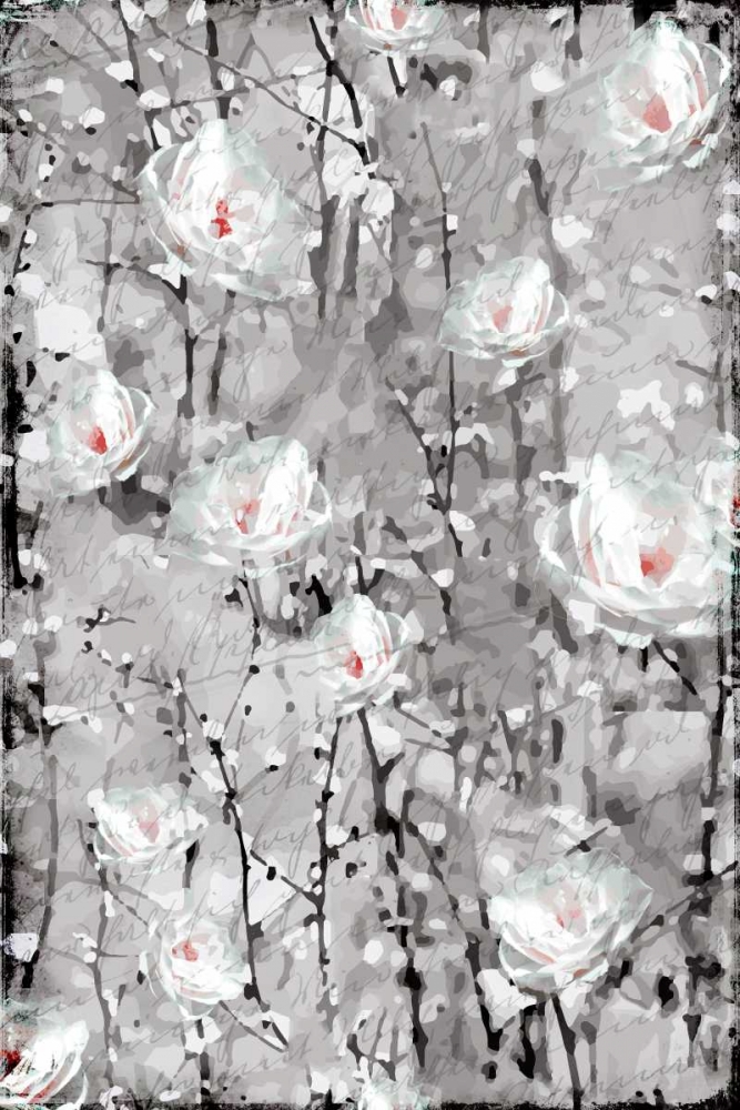 Blooming in White art print by Kimberly Allen for $57.95 CAD