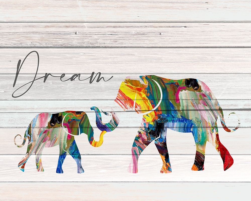 Dream Elephant art print by Kimberly Allen for $57.95 CAD