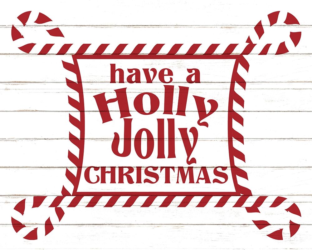 Holly Jolly Christmas art print by Kimberly Allen for $57.95 CAD