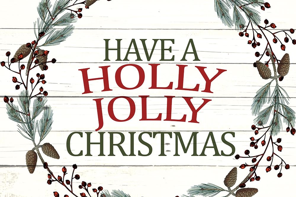Holly Jolly art print by Kimberly Allen for $57.95 CAD