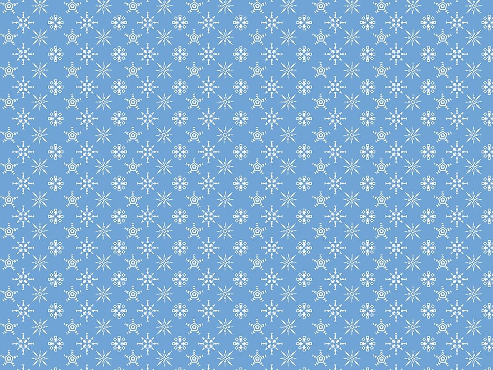 Blue Snowflakes art print by Kimberly Allen for $57.95 CAD