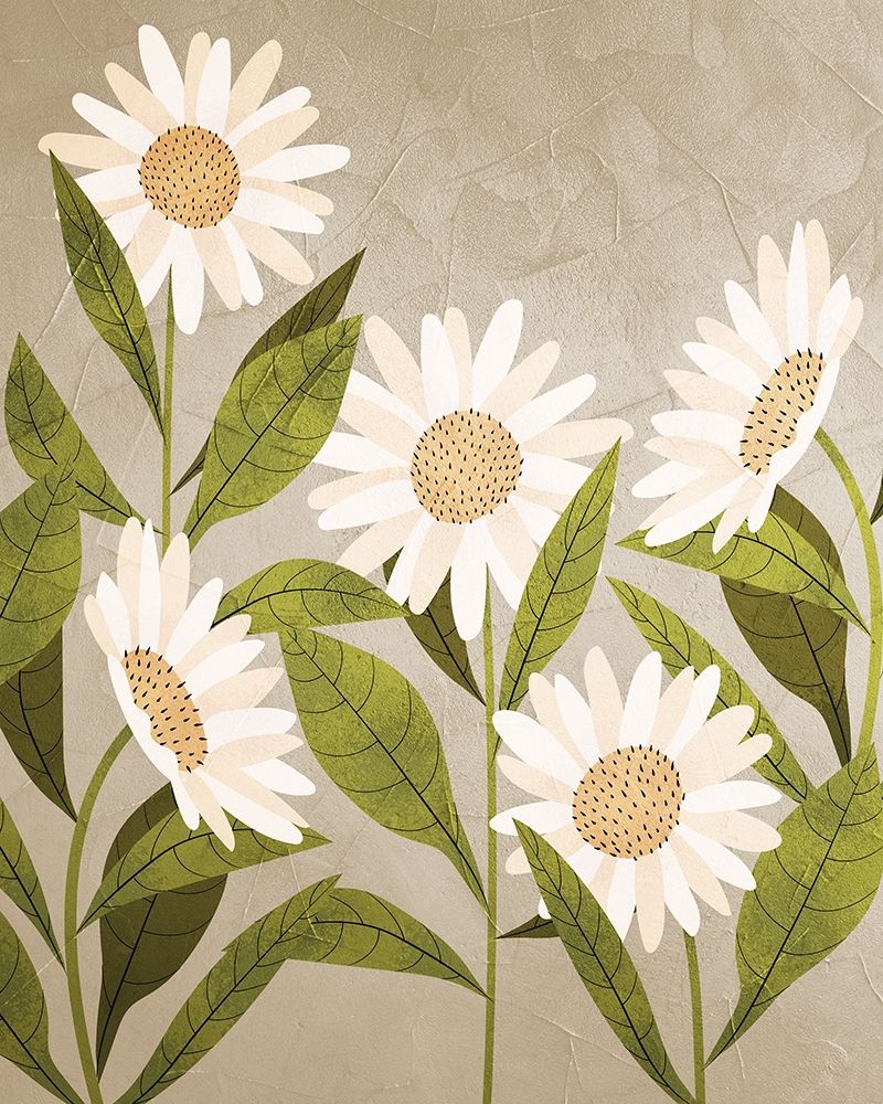 Daisies 2 art print by Kimberly Allen for $57.95 CAD