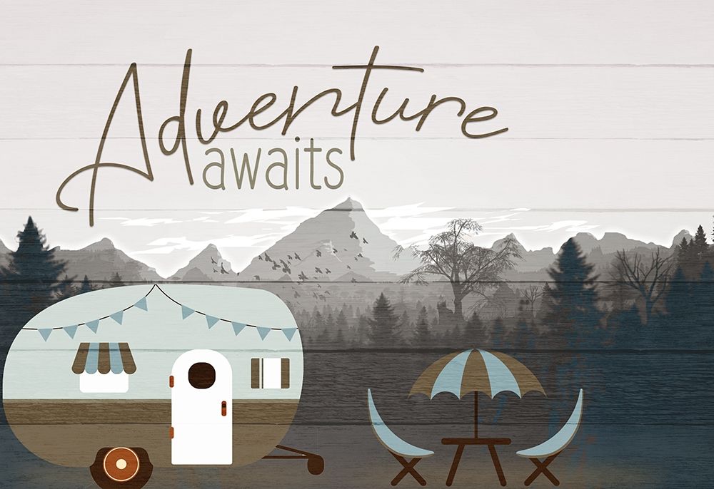 Roam Adventure art print by Kimberly Allen for $57.95 CAD