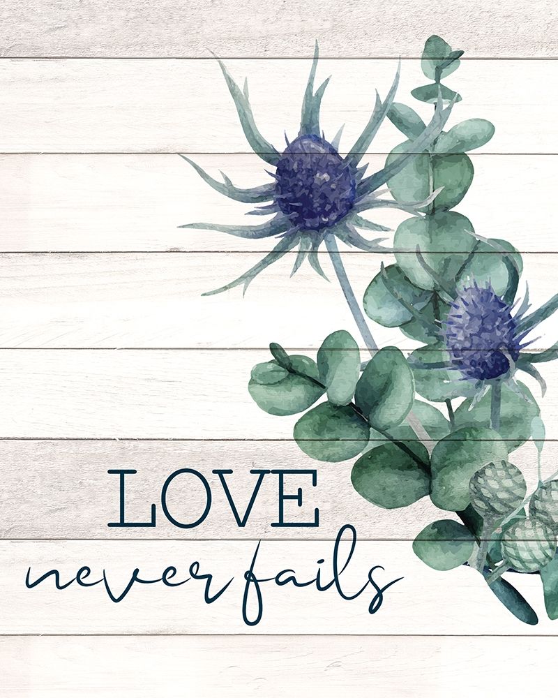 Love never Fails Thistle art print by Kimberly Allen for $57.95 CAD