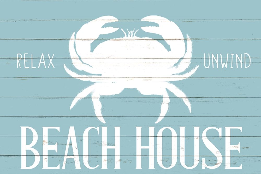 Beach House Crab art print by Kimberly Allen for $57.95 CAD