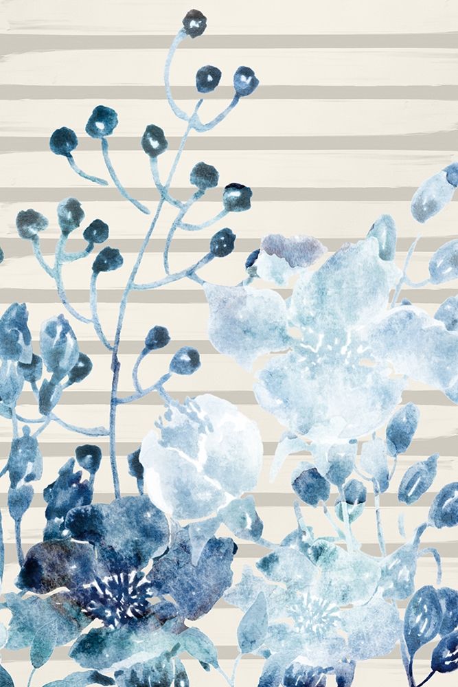 Wildflower Blues 1 art print by Kimberly Allen for $57.95 CAD