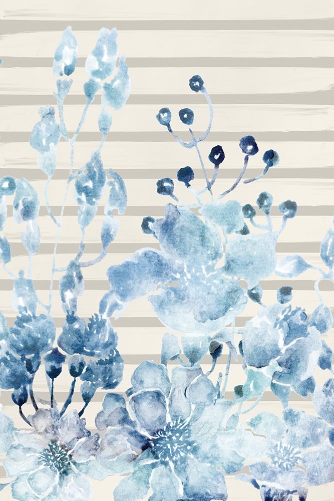 Wildflower Blues 2 art print by Kimberly Allen for $57.95 CAD