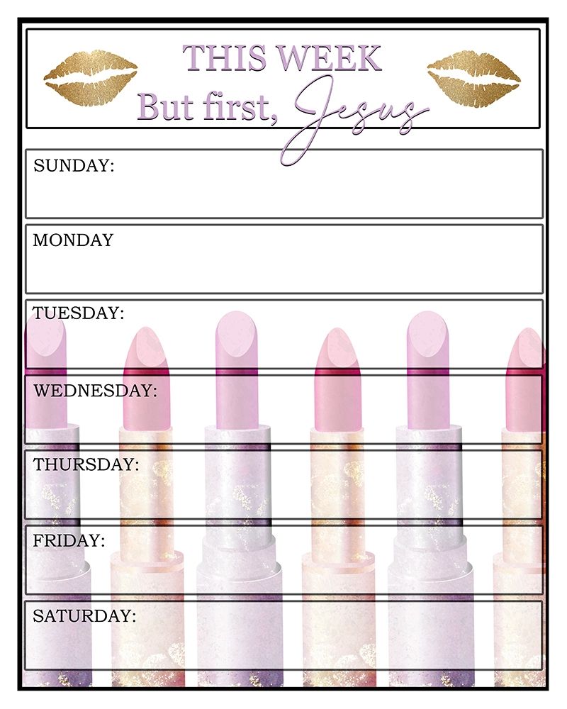But First Jesus lips art print by Kimberly Allen for $57.95 CAD