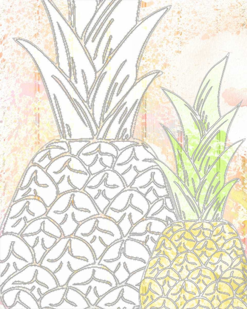 Pinneapple 2 art print by Kimberly Allen for $57.95 CAD