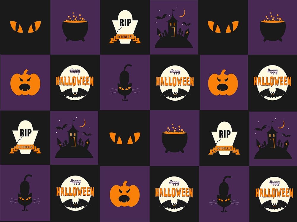 Happy Halloween art print by Kimberly Allen for $57.95 CAD