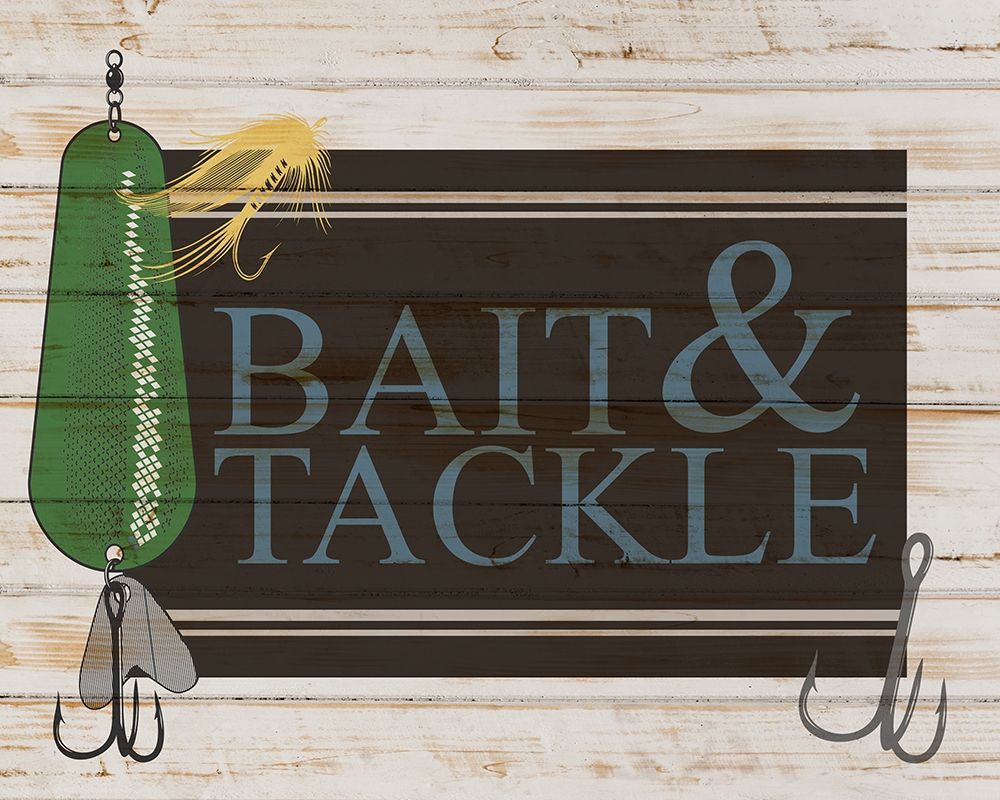Bait and Tackle art print by Kimberly Allen for $57.95 CAD