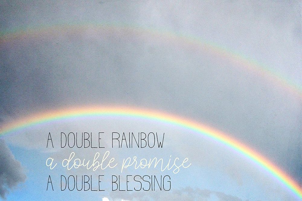 Double Rainbow art print by Kimberly Allen for $57.95 CAD