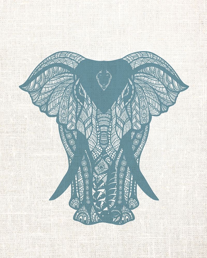 Elephant Mandala art print by Kimberly Allen for $57.95 CAD