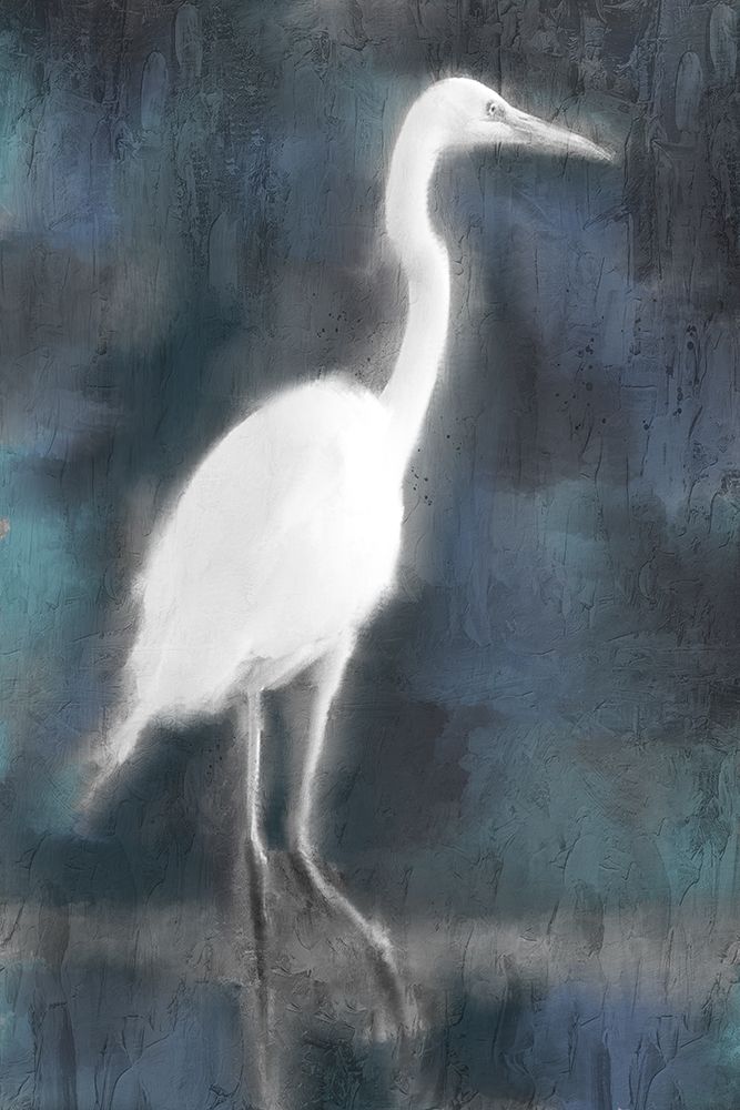 White Heron art print by Kimberly Allen for $57.95 CAD