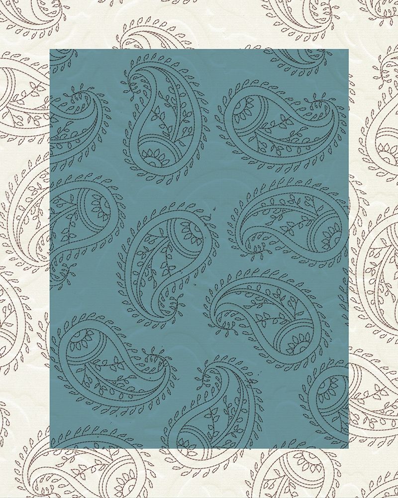 Blue Paisley art print by Kimberly Allen for $57.95 CAD
