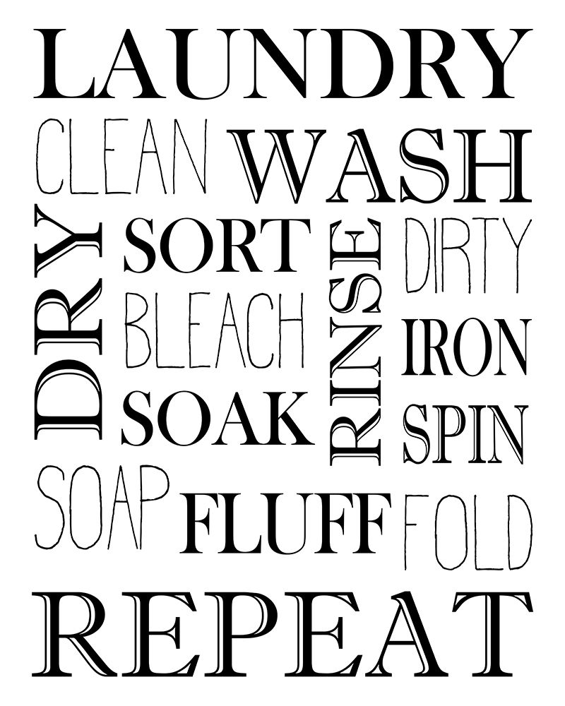 Repeat Laundry art print by Kimberly Allen for $57.95 CAD