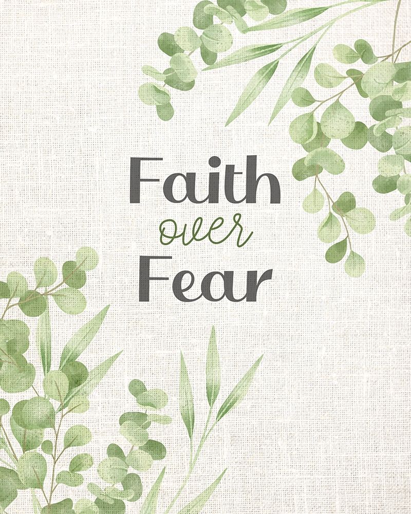 Faith over Fear art print by Kimberly Allen for $57.95 CAD