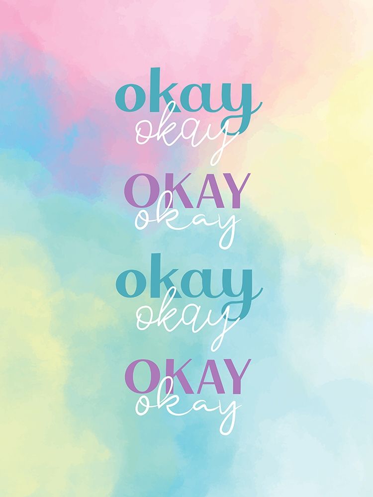Okay art print by Kimberly Allen for $57.95 CAD