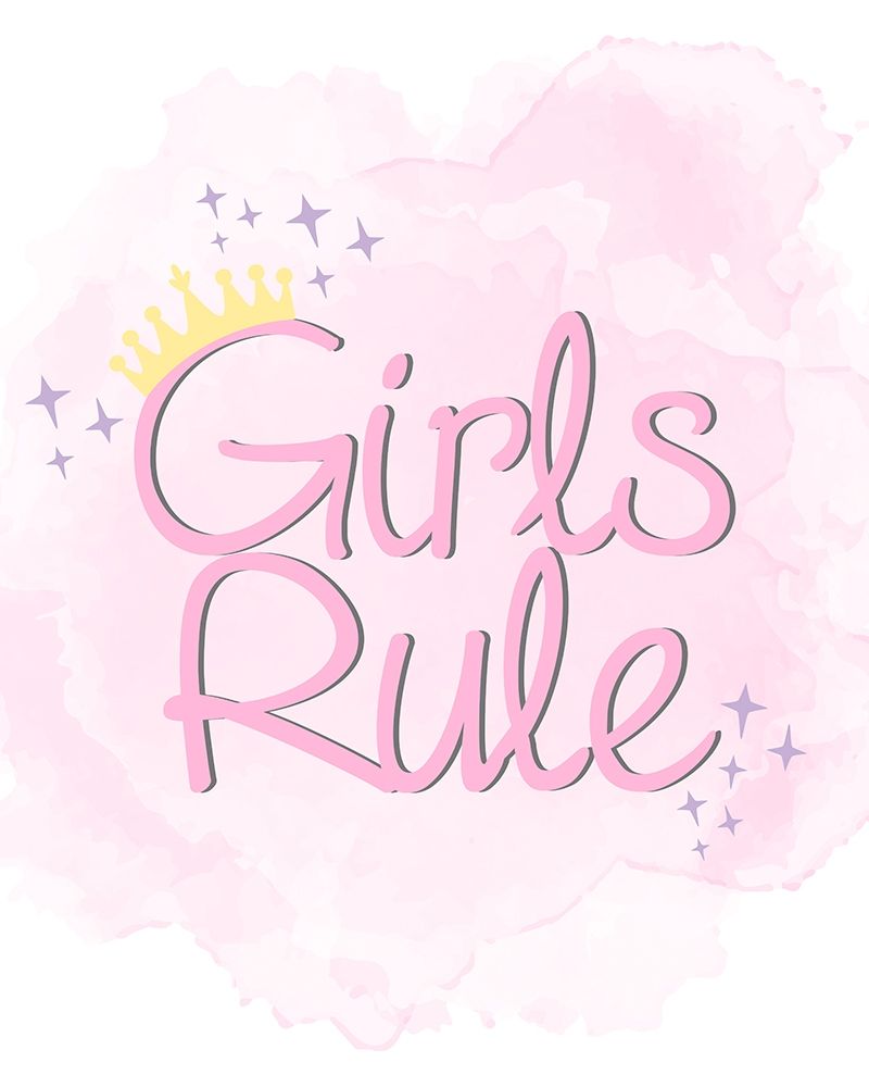 Girls Rule 1 art print by Kimberly Allen for $57.95 CAD
