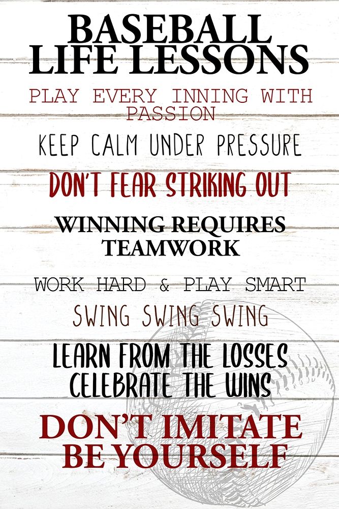 Baseball Life art print by Kimberly Allen for $57.95 CAD