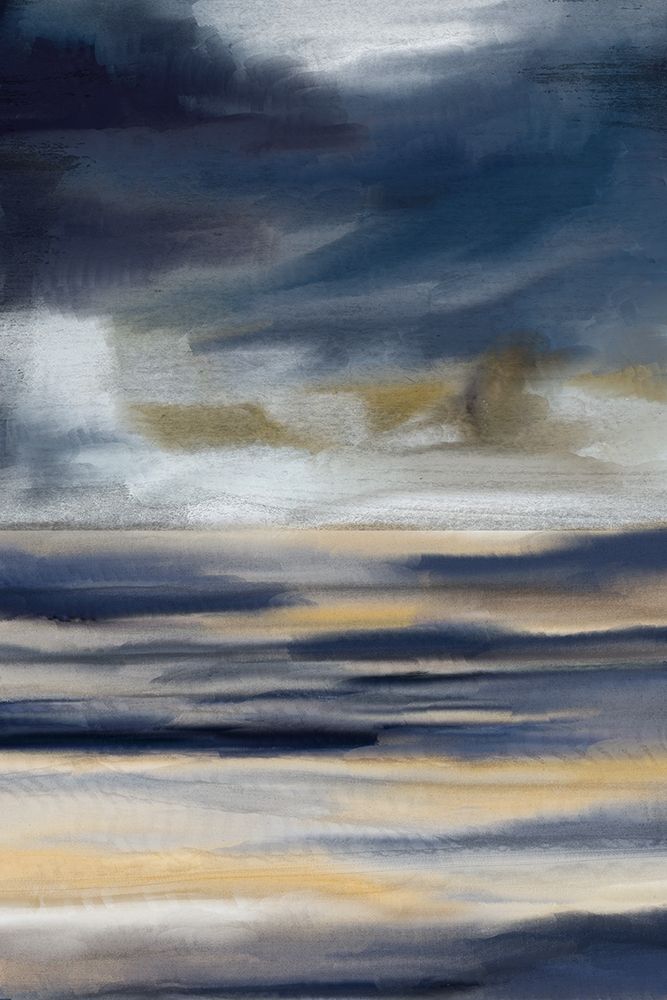 Blue Layers 1 V2 art print by Kimberly Allen for $57.95 CAD