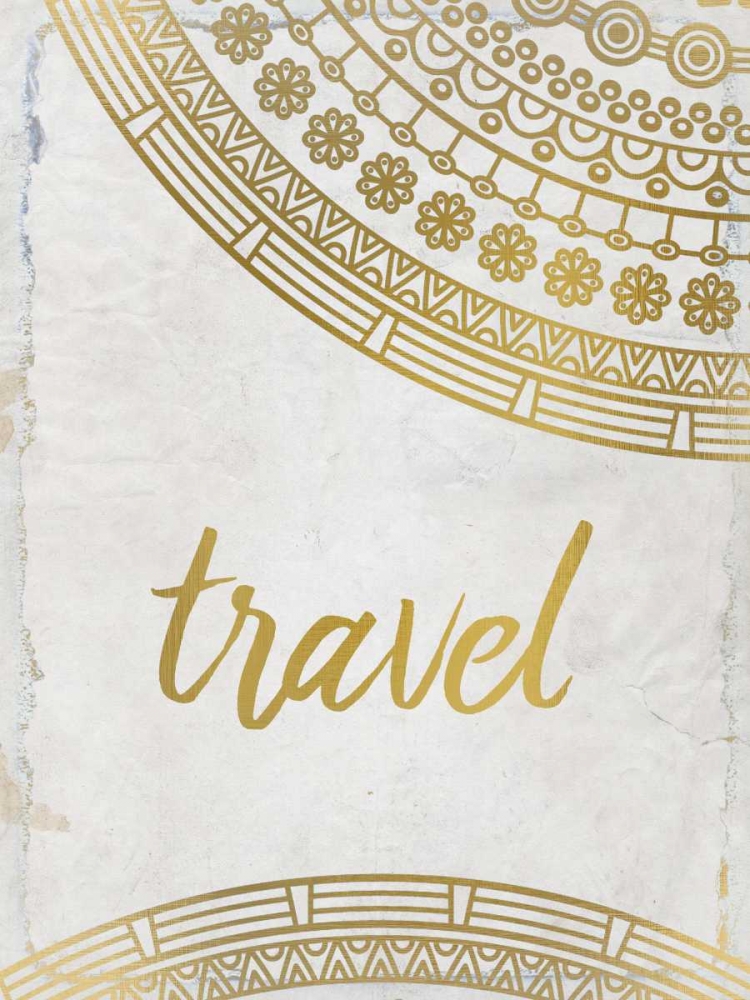 Wander Henna Gold 3 art print by Kimberly Allen for $57.95 CAD
