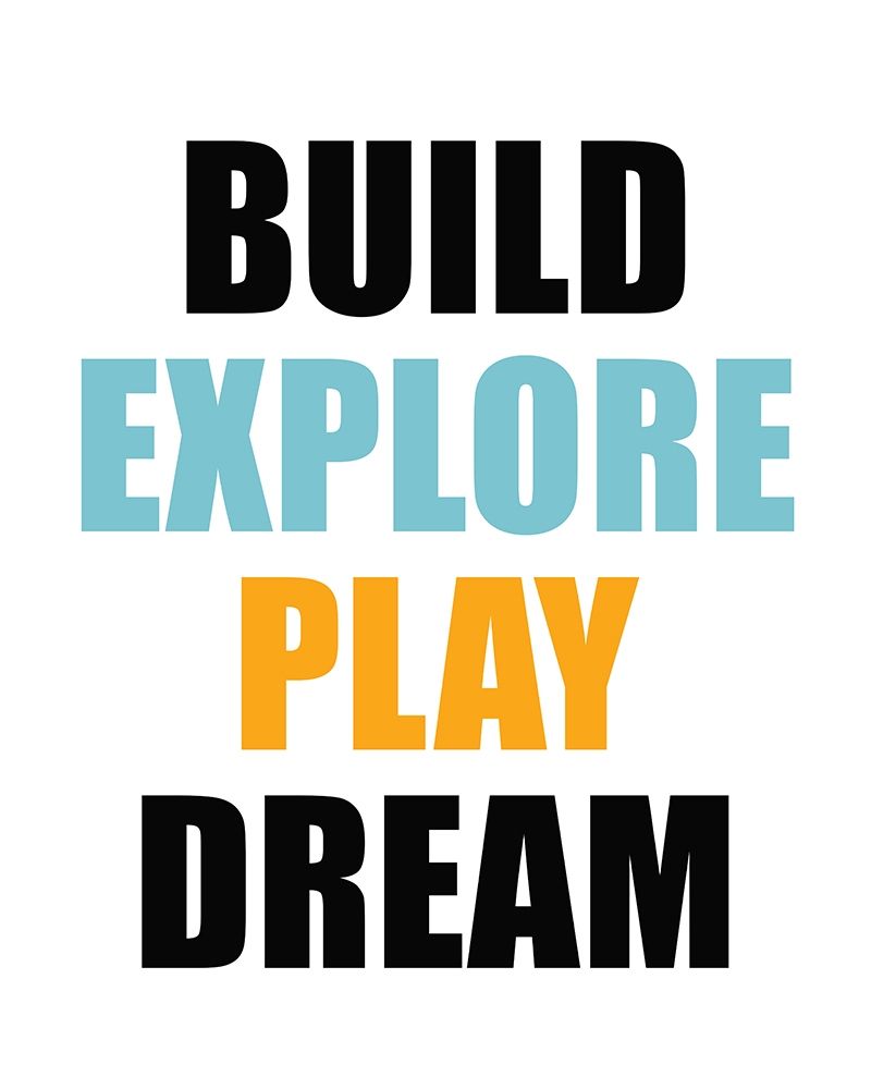 Build 2 art print by Kimberly Allen for $57.95 CAD