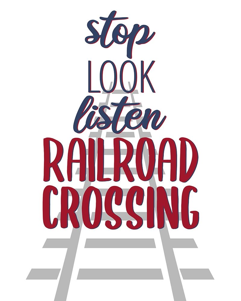 Railroad Track 3 V2 art print by Kimberly Allen for $57.95 CAD