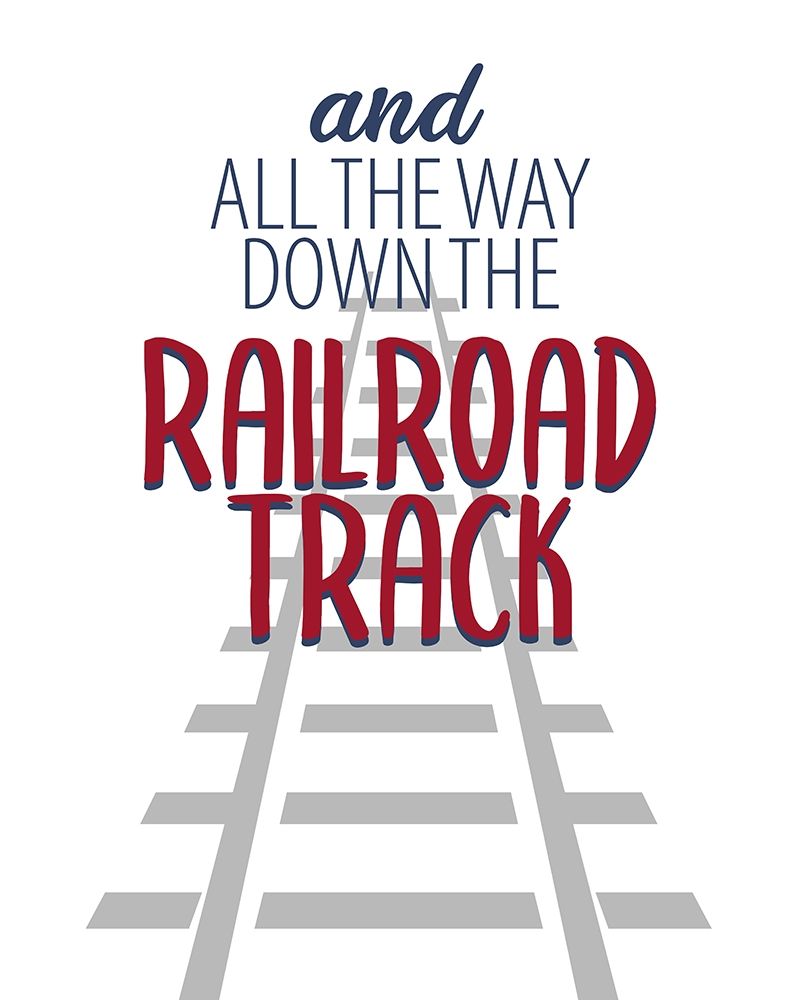 Railroad Track 3 art print by Kimberly Allen for $57.95 CAD