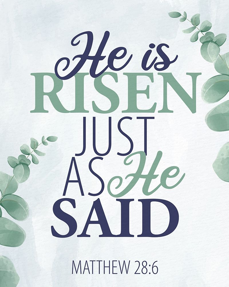 He is Risen Watercolor art print by Kimberly Allen for $57.95 CAD
