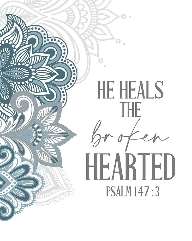 Broken Hearted Henna art print by Kimberly Allen for $57.95 CAD